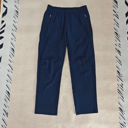 Navy Pants (No Zipper at Cuff)