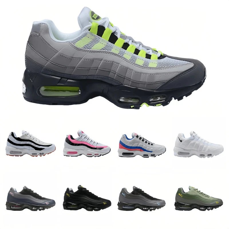Max 95 air cushioned shoes for men, shock-absorbing and height increasing sports shoes, versatile casual and brisk walking shoes for women, factory direct sales in Putian