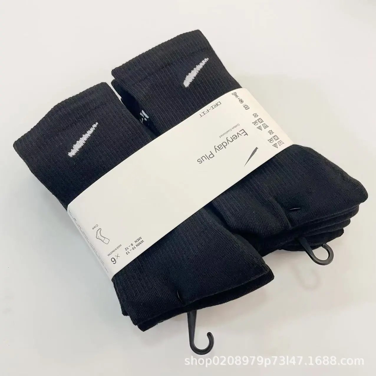 Six pairs of letter style black L