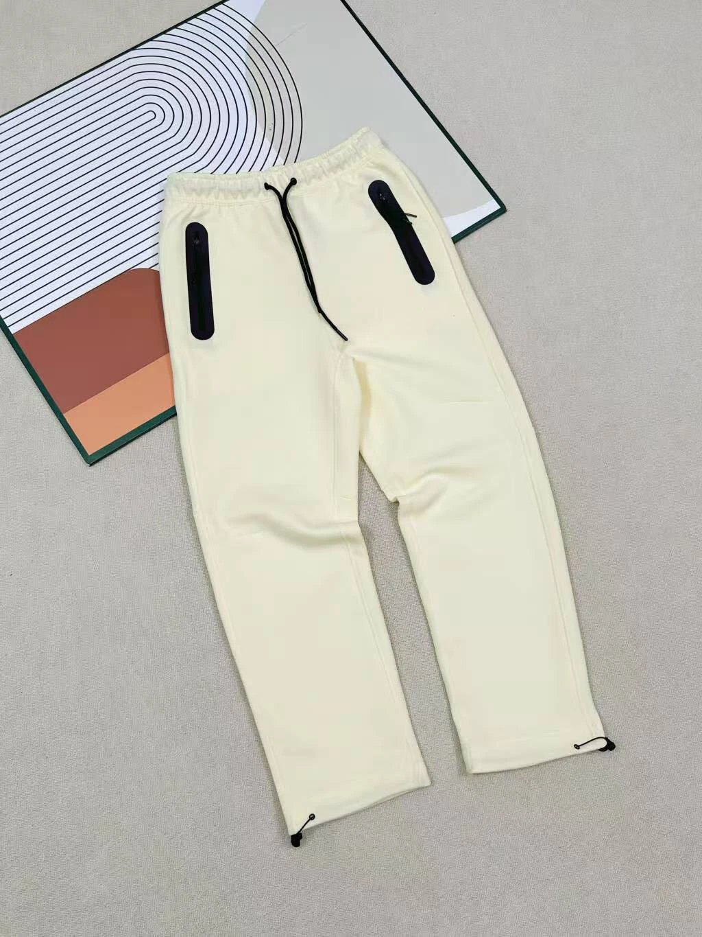 Beige Sweatpants