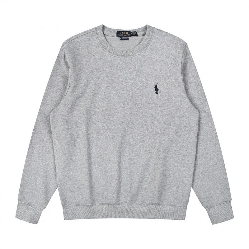Round neck gray black label