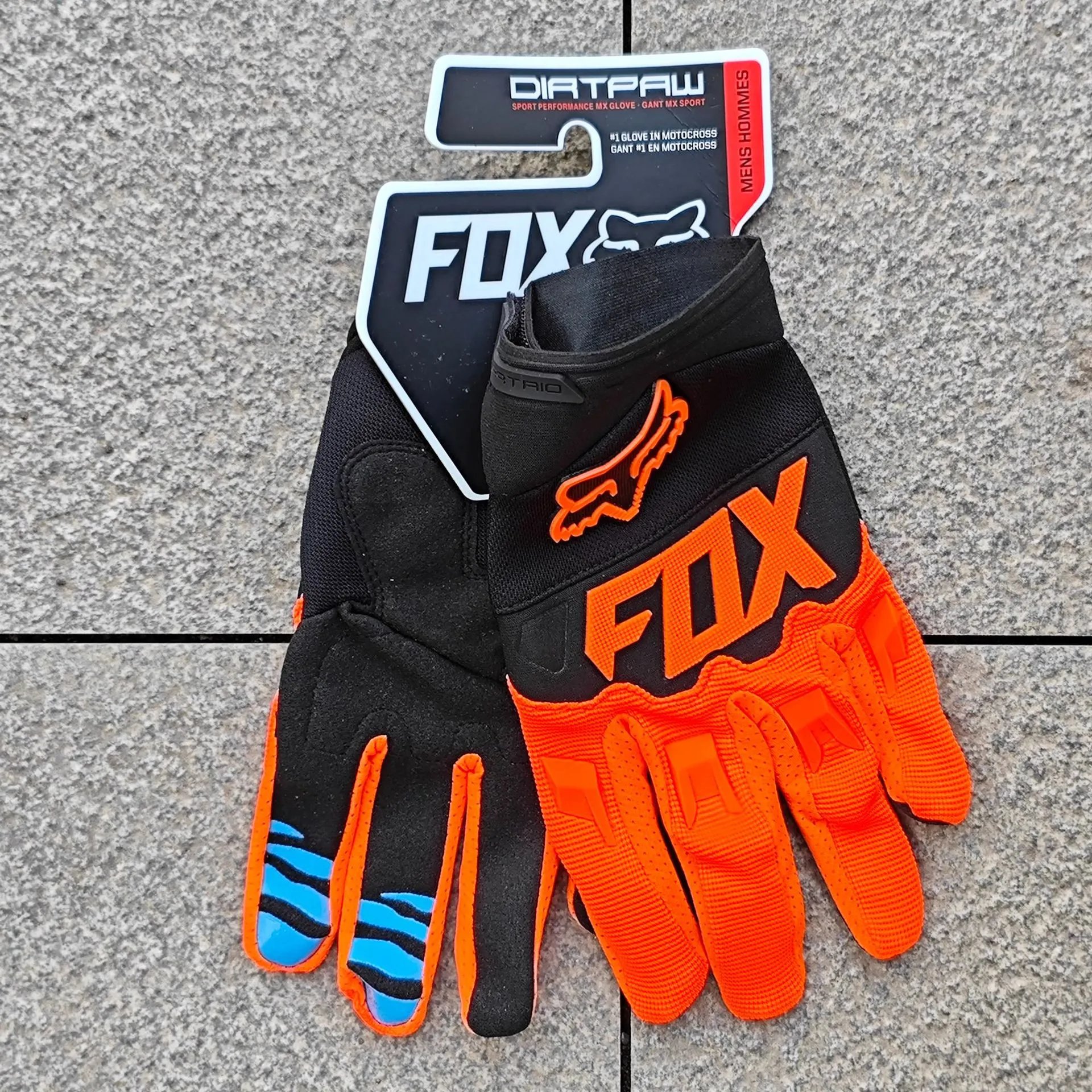 Fox Racing Dirtpaw Gloves Black/Orange