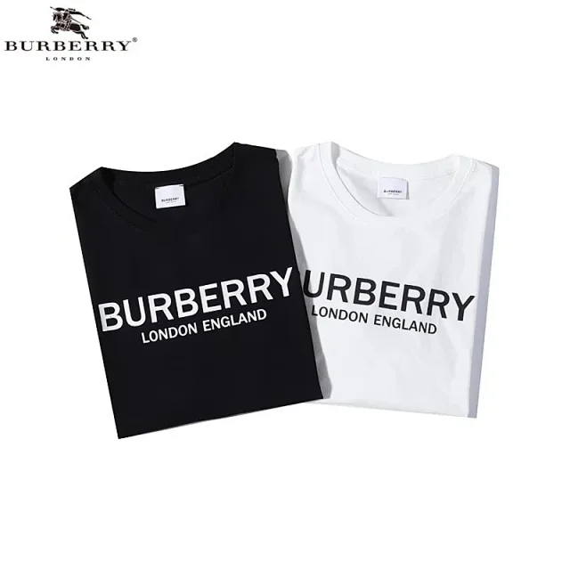 Burberry T-Shirts Short-Sleeve Graphic Logo T-Shirt product detail image 6