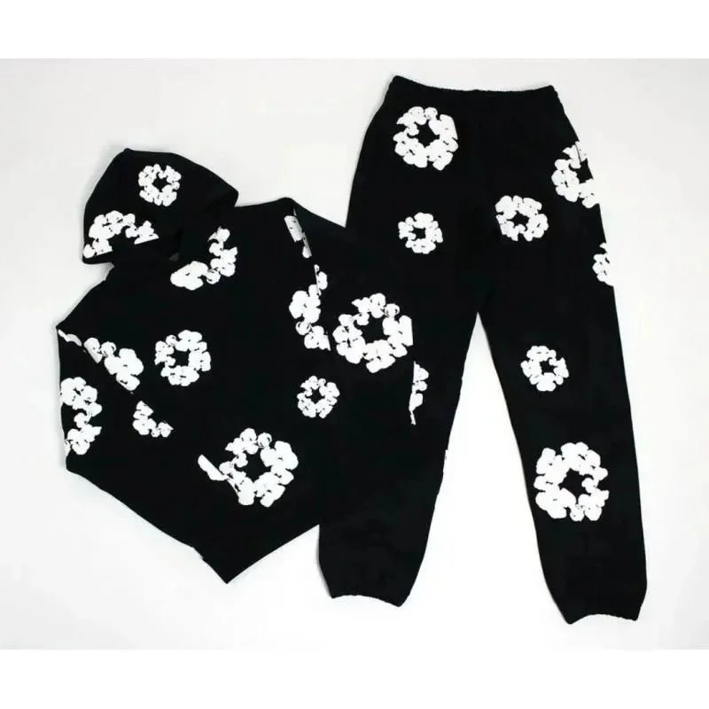 Fashion Trendy Hoodie Sweatshirt Set 019BGHD
