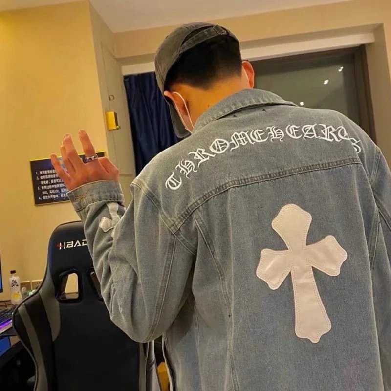 Chrome Hearts Cross Denim Jacket photo 4