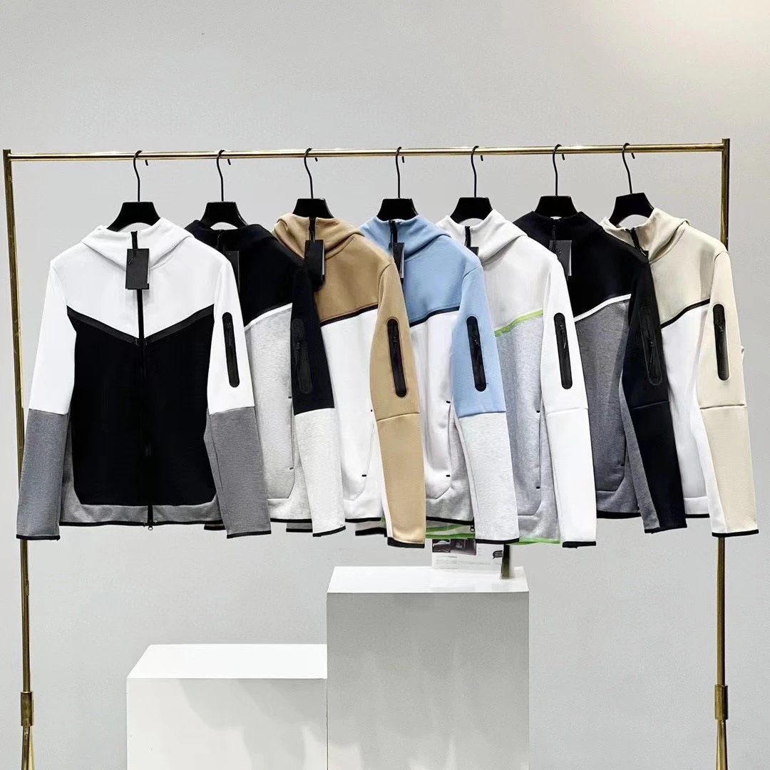 Spring/Autumn Casual Hooded Zip Jacket