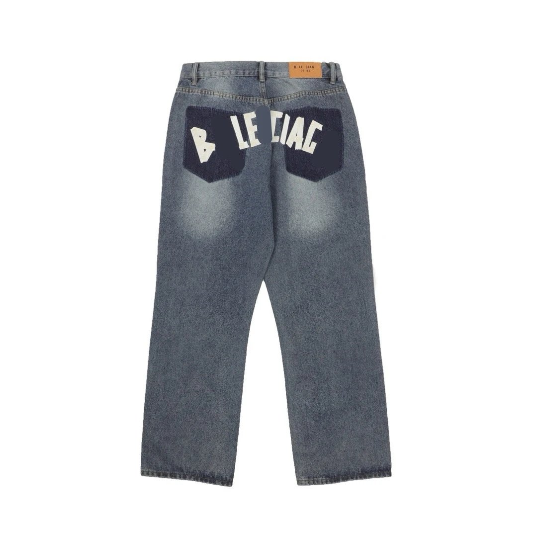 Balenciaga Relaxed Straight Jeans photo 6