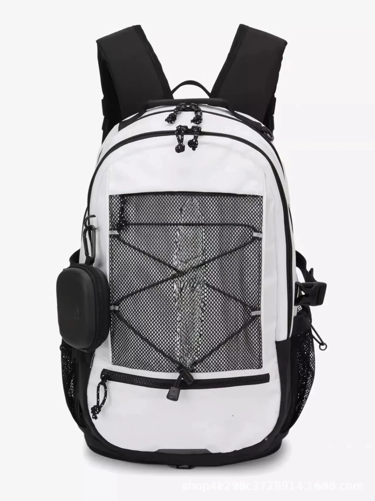 Other Multi-pocket Outdoor Travel Laptop Backpack 30L White Black
