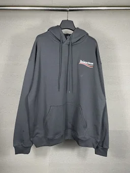 thumbnail for 可乐前后刺绣宽松连帽卫衣男女同款