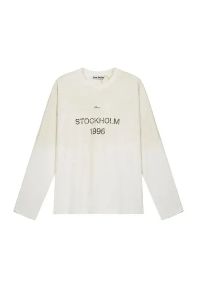 Acne Studios Stockholm 1996 Long-Sleeve T-Shirt Off-White - 1
