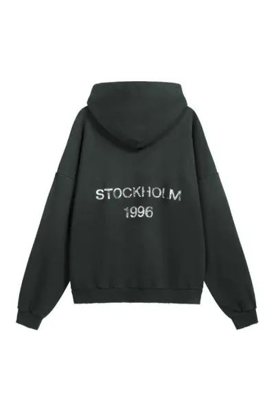 Off-White Stockholm 1996 Black Hoodie - 1