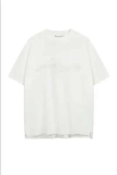 Maison Margiela Replica Embroidered Logo T-Shirt White - 1