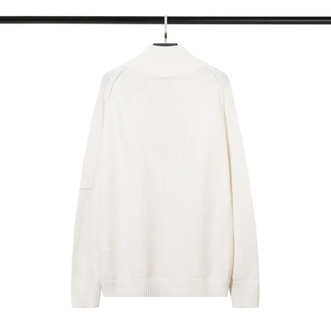 CP Knit Sweater with Half Zip Stand Collar photo 8