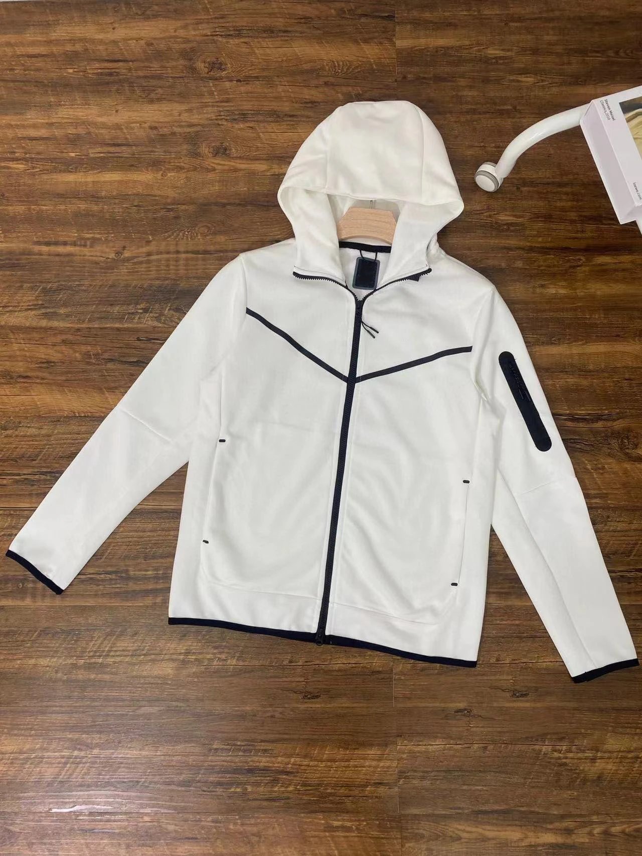 Spring/Autumn Casual Hooded Zip Jacket photo 2