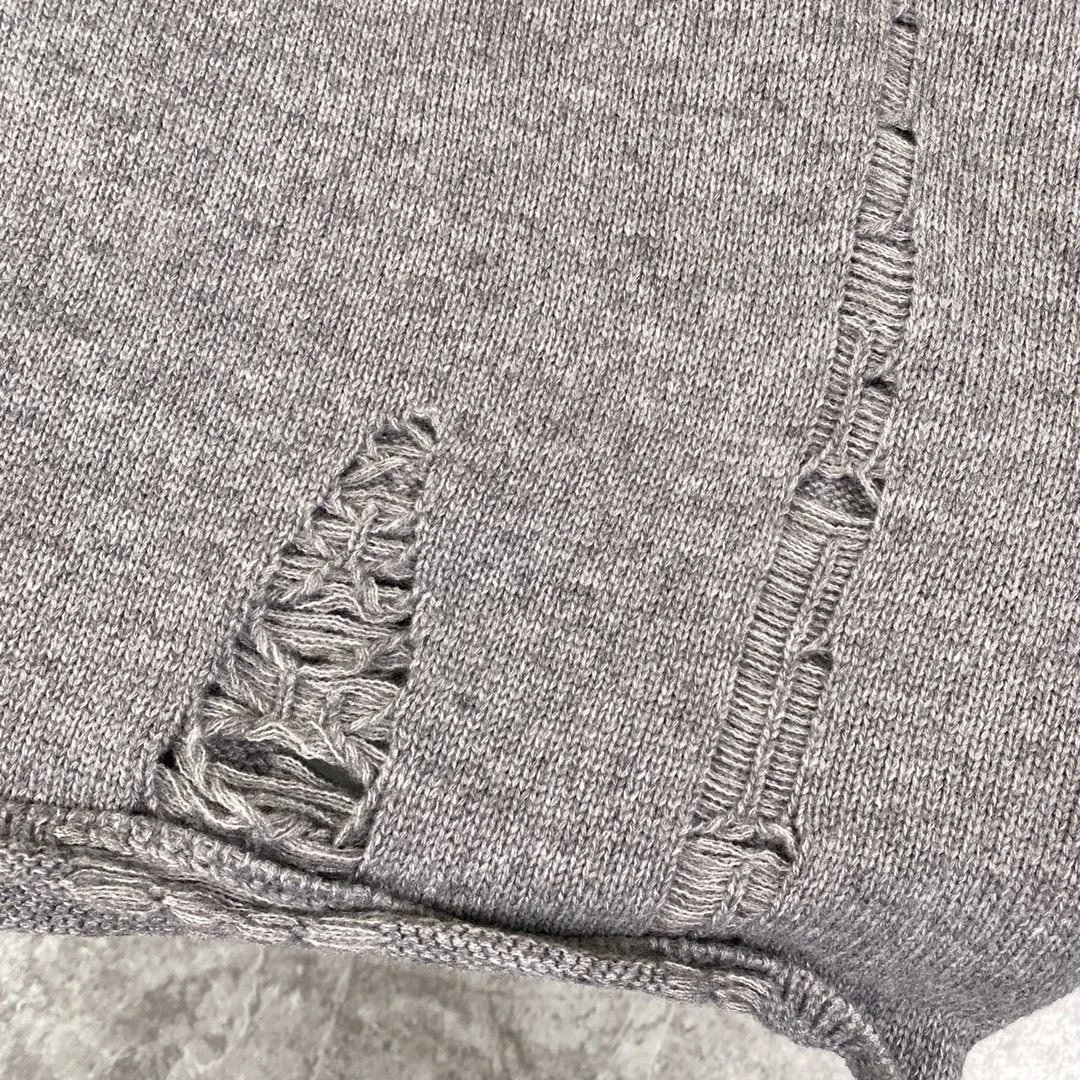 Gallery Dept. Distressed Knit Sweater Black - 20