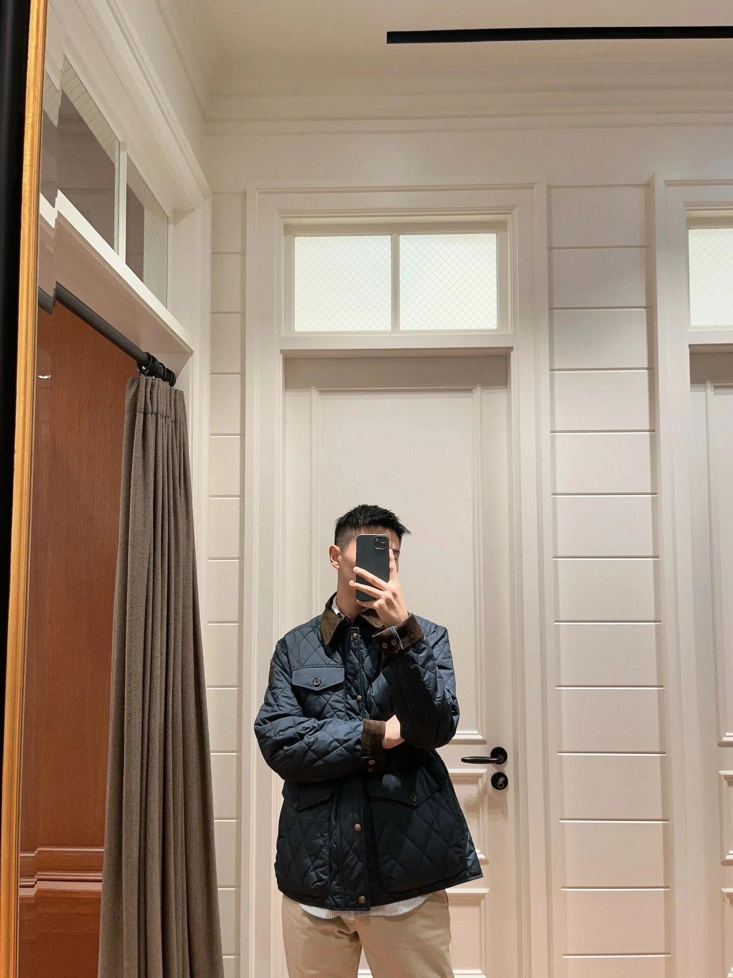 Quilted Plaid Work Jacket photo 2