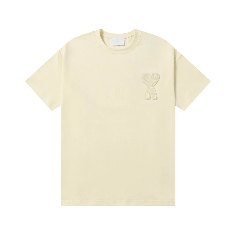 Heart Embroidered Macaroon T-Shirt photo 3