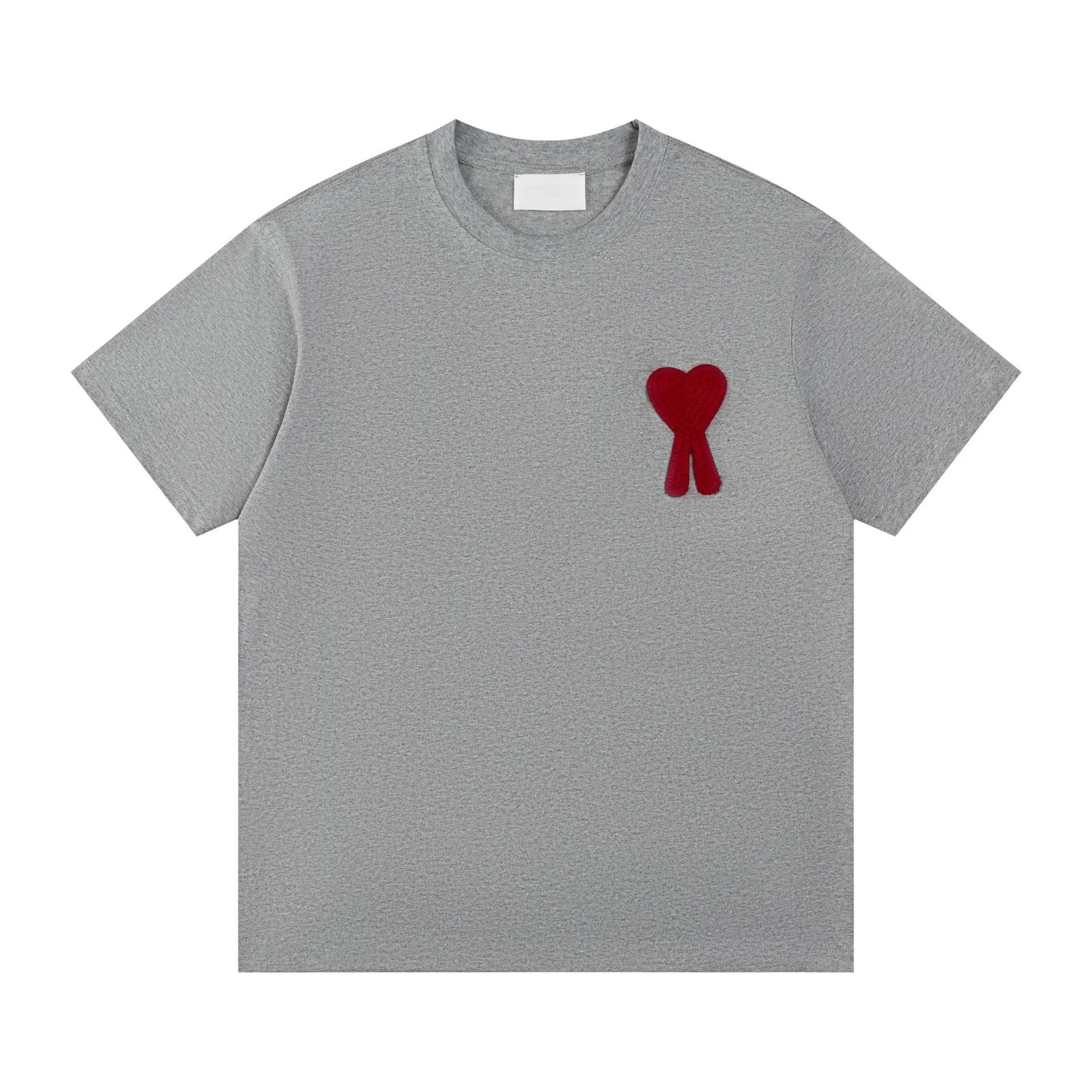 Heart Embroidered Macaroon T-Shirt photo 6