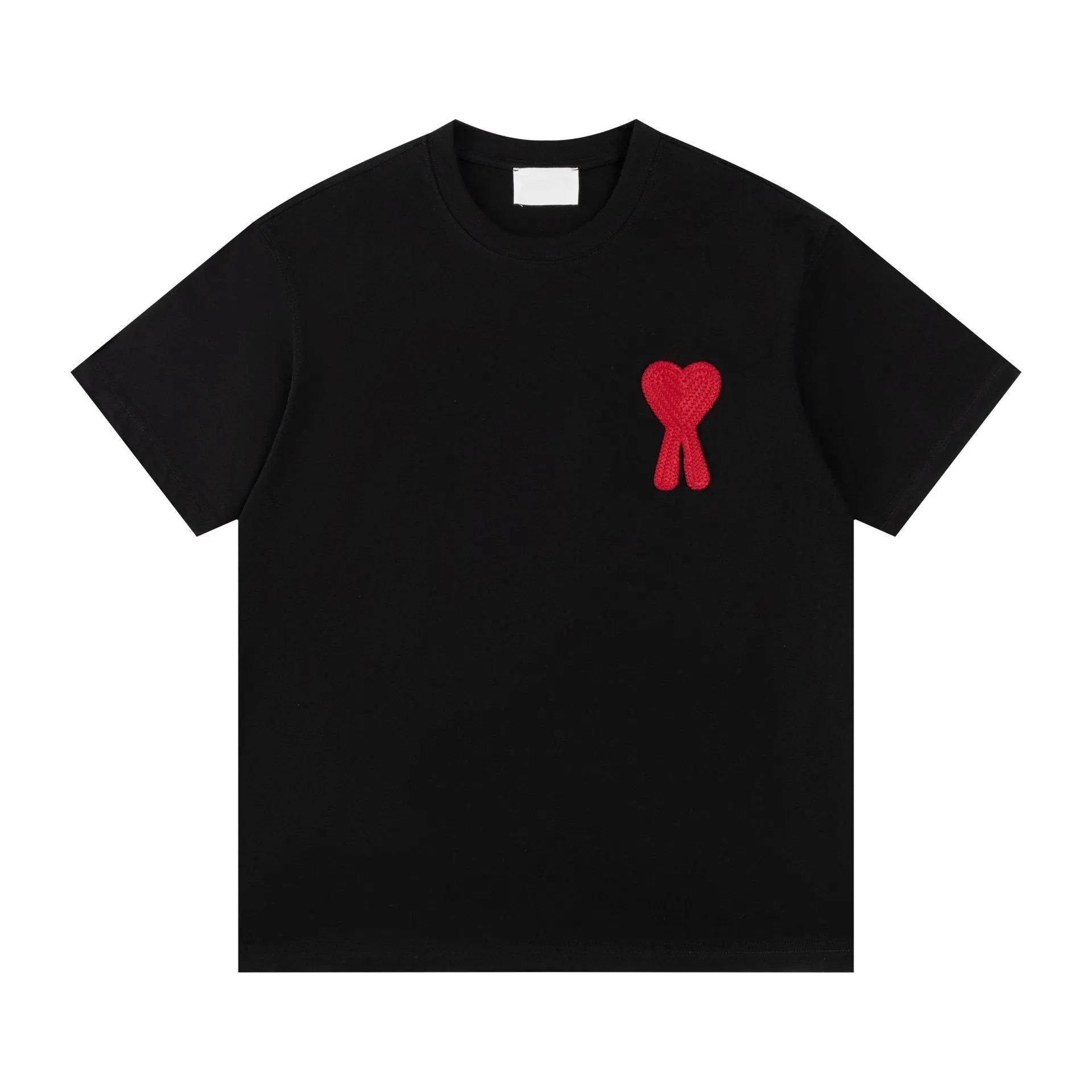 Heart Embroidered Macaroon T-Shirt photo 5