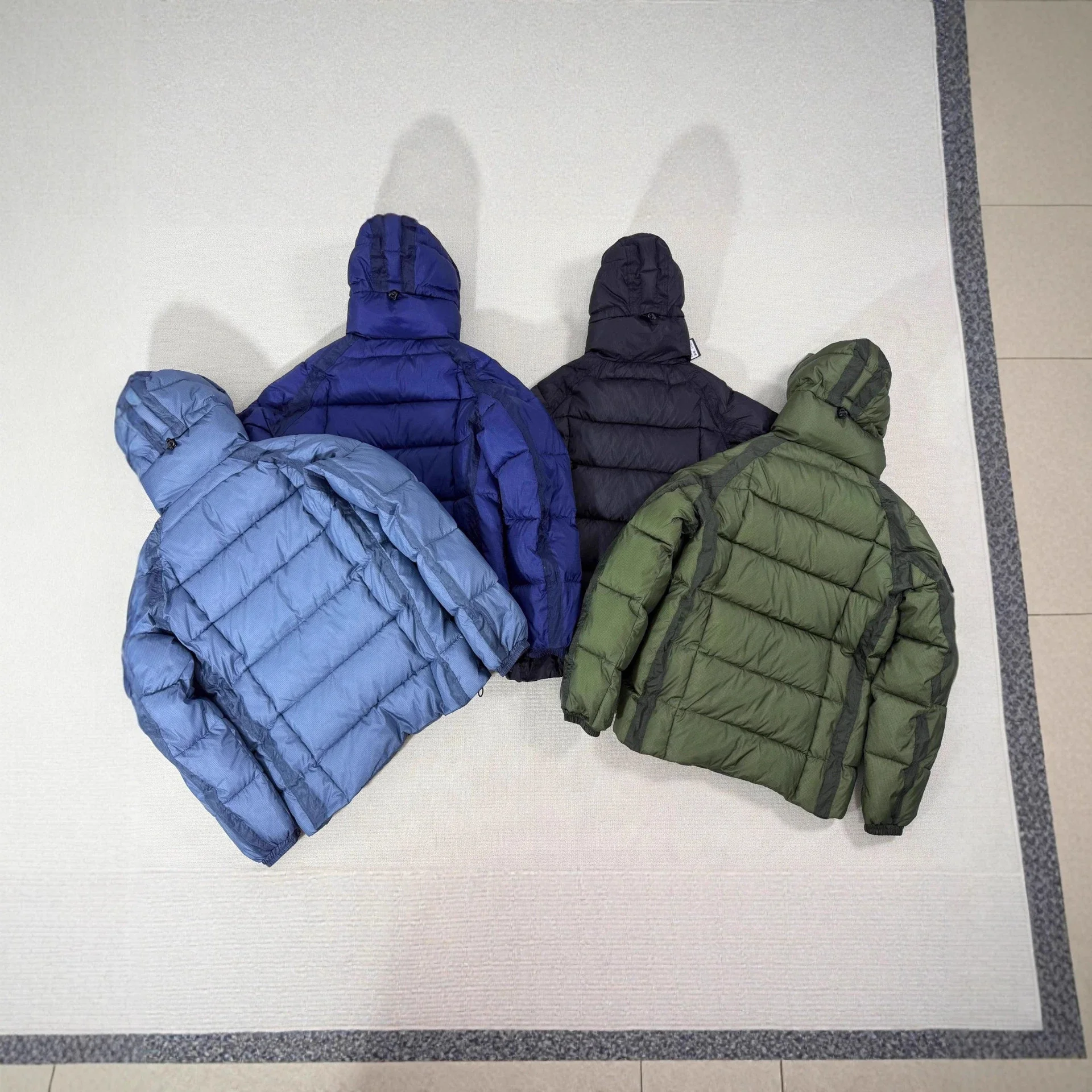 CP cotton jacket, autumn and winter cotton coat, thickened warm hooded top