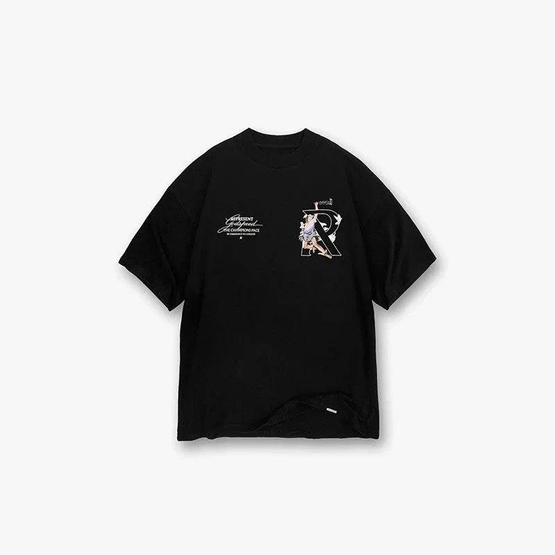 Angel and Peace Dove Print T-Shirt photo 8