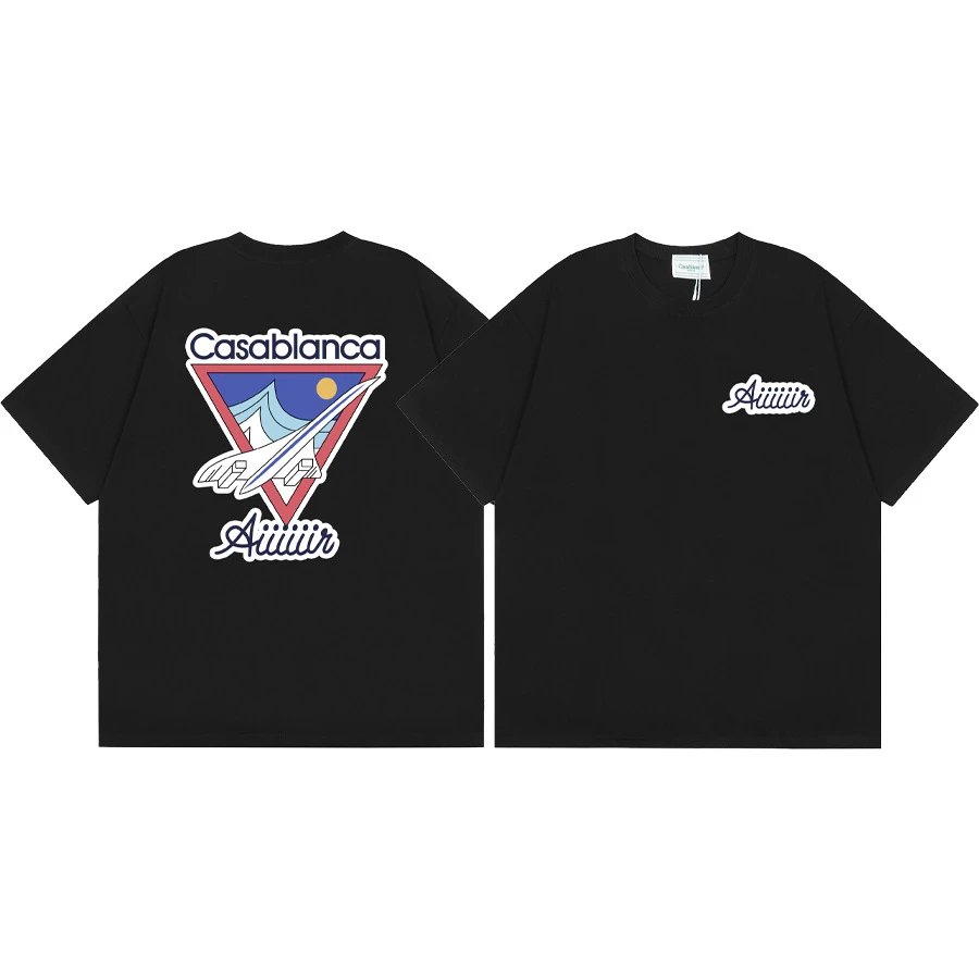 Casablanca Logo Print T-Shirt photo 8