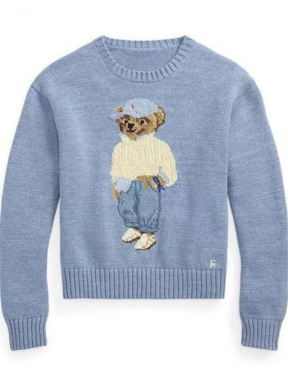 Cute Bear Pure Cotton Knit Sweater photo 6