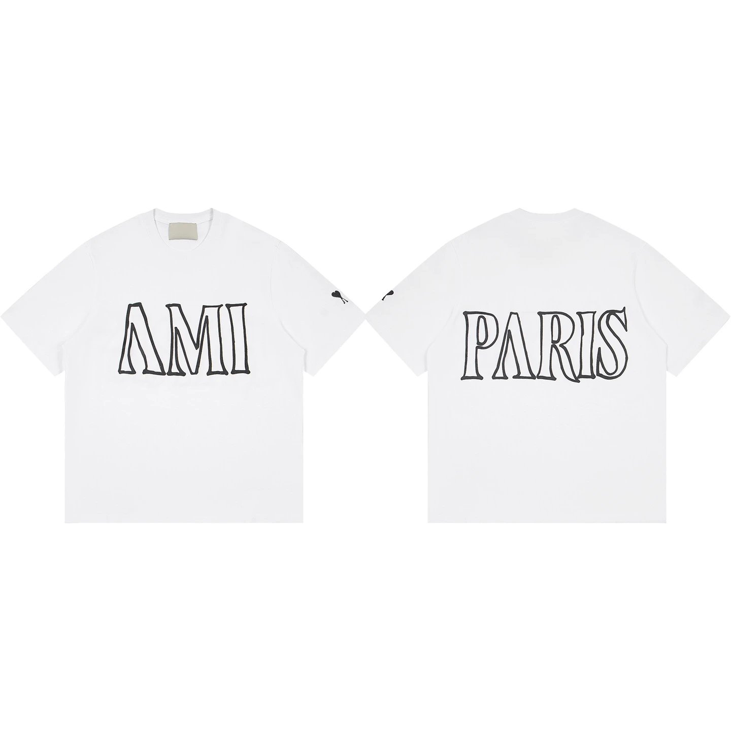 Heart Letter Print T-Shirt photo 8