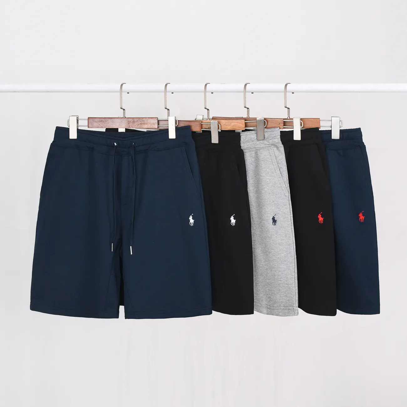 Polo Ralph Lauren Classic Logo Embroidered Shorts - Navy Blue