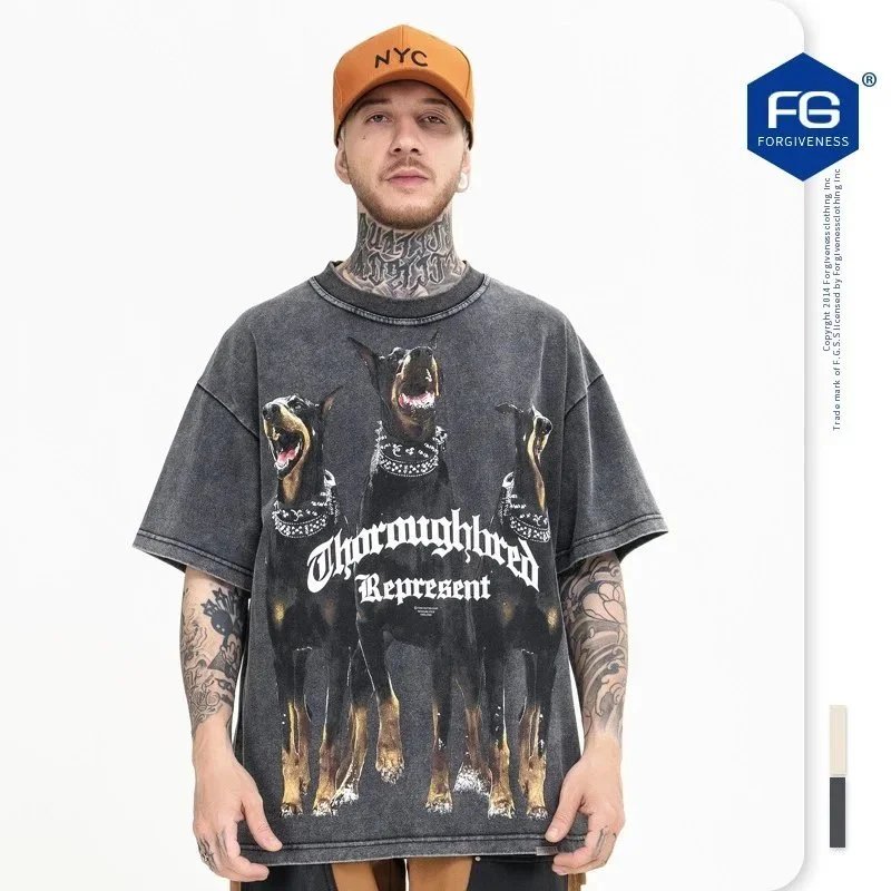 Vint*geRepresentDogTShirt:findsindex.com - 201005