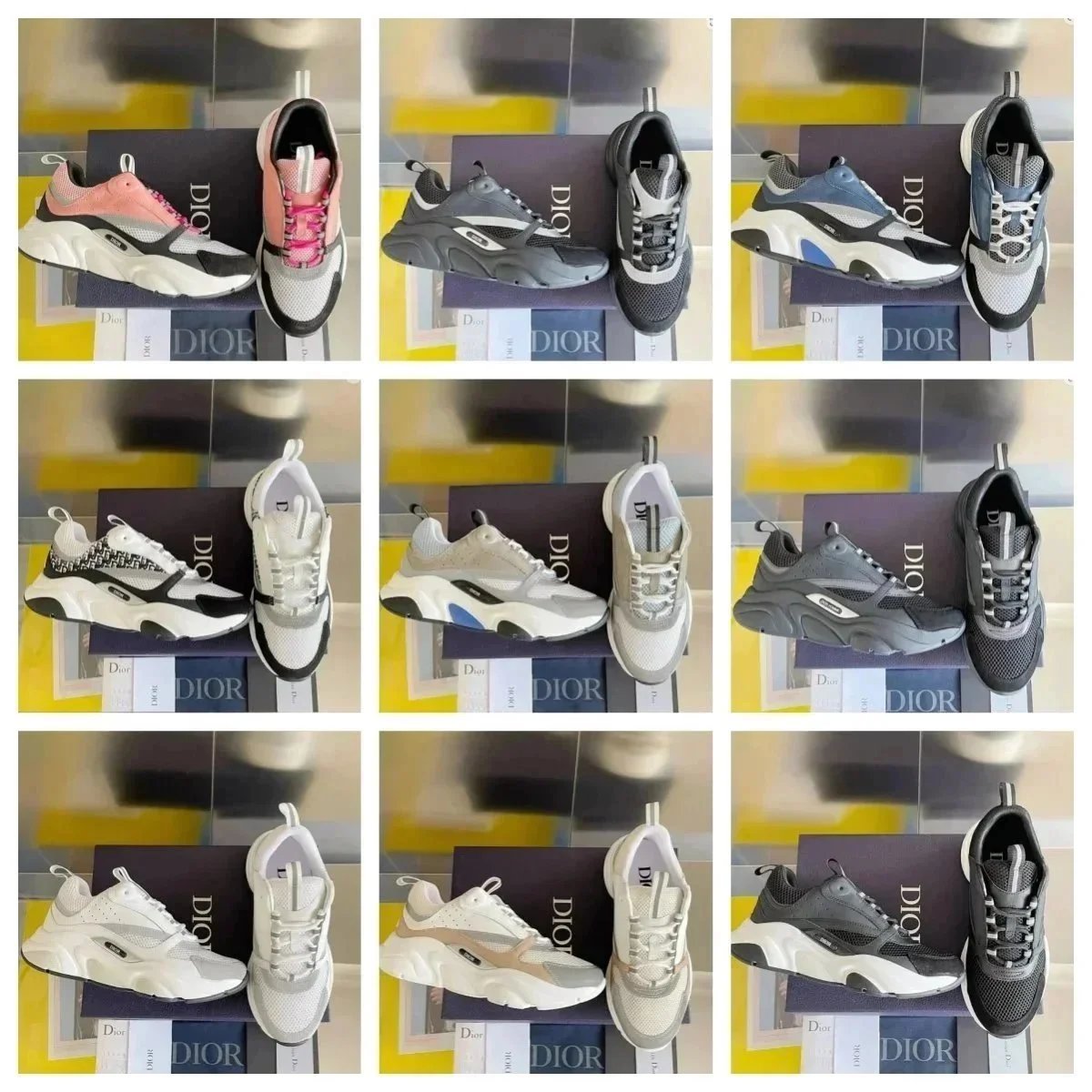 RS2025ss最新款B22系列网面休闲运动鞋男跑步鞋徒步鞋-quality：findsindex.com - 198808