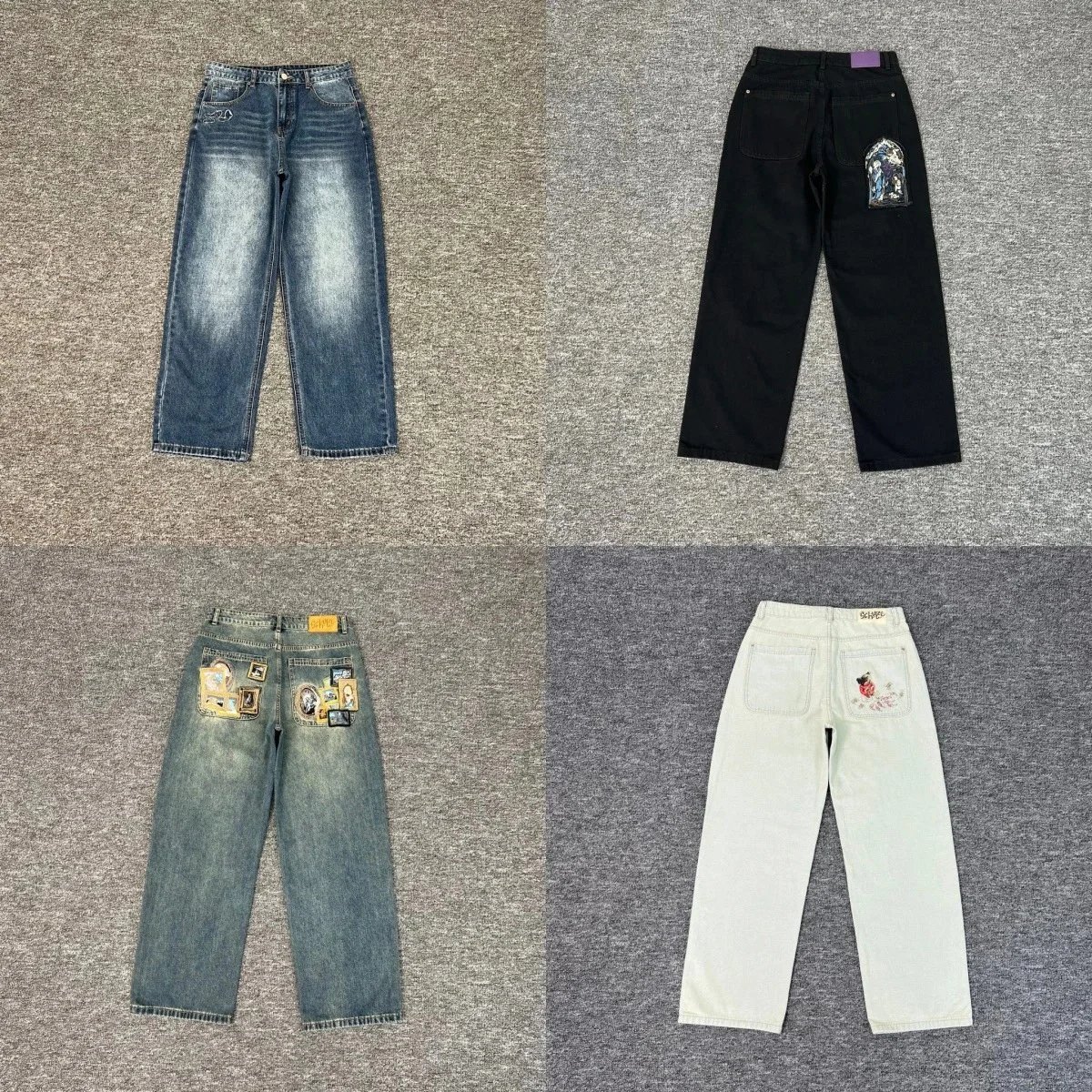 画廊直筒牛仔裤-ee:findsindex.com - 197510
