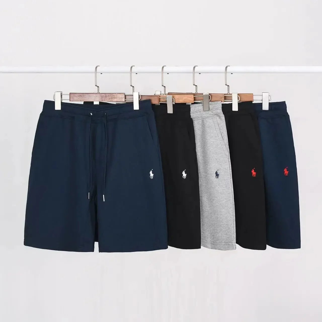 Polo Ralph Lauren Classic Logo Embroidered Shorts - Navy - 132663