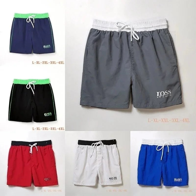夏季休闲健身跑步短裤男字母外贸原单运动宽松透气速干四分裤-CY - 198394