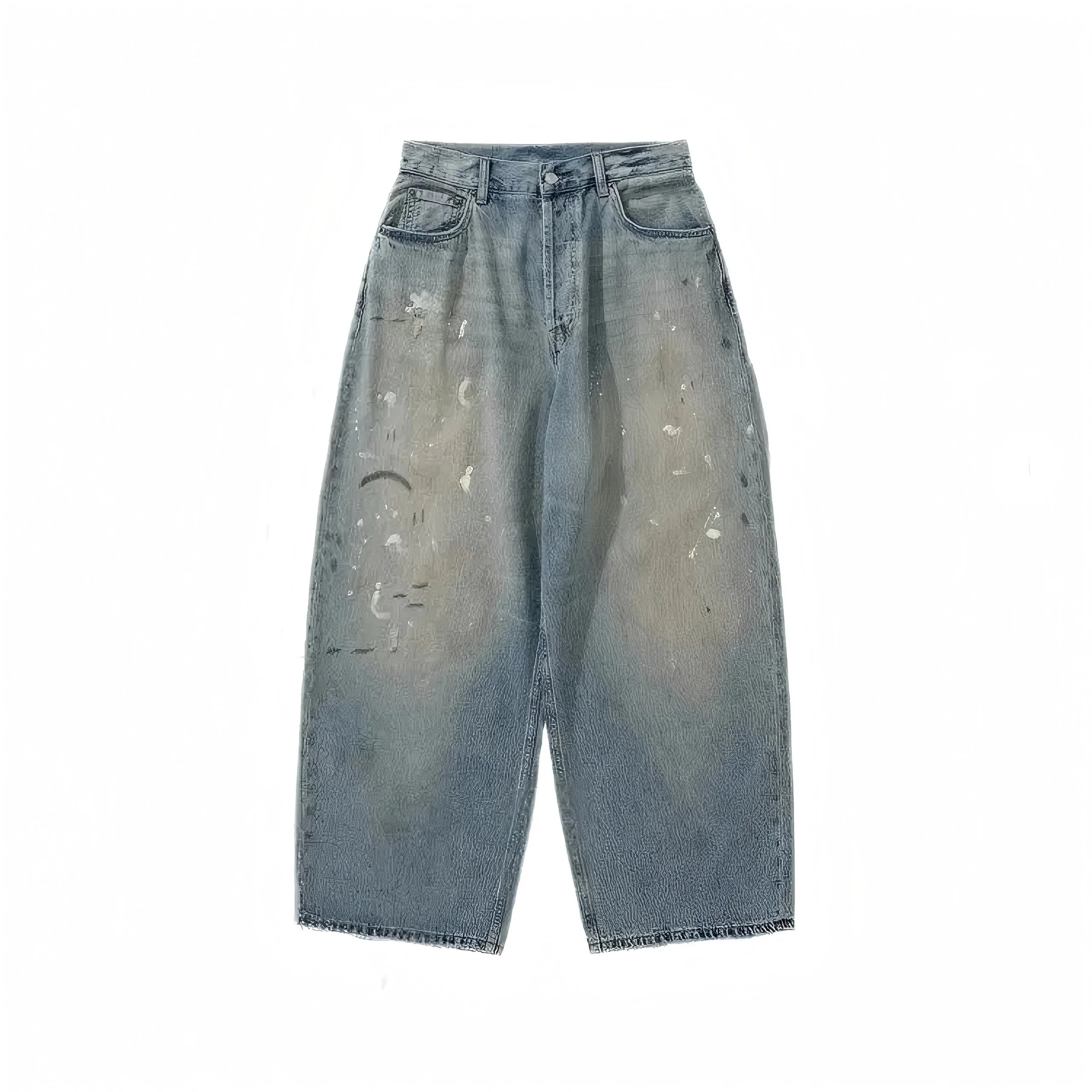 ACNE2023M泼墨牛仔裤-K3-H51 - 201018