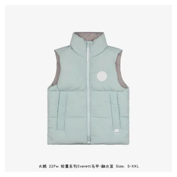 Dagē 22FW Capsule Collection Everett Puffer Vest - Dawn White - 12