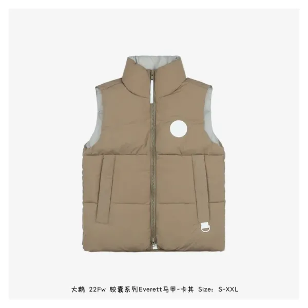 Dagē 22FW Capsule Collection Everett Puffer Vest - Dawn White - 13