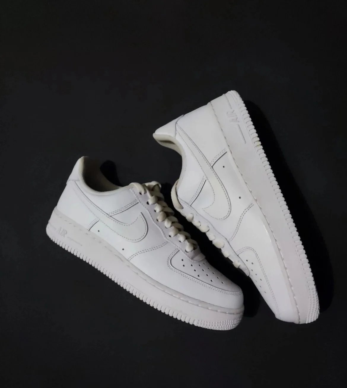 God Edition Order Welfare NK AF1 Air Force Pure White Black Low Help