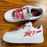 Bape STA White Red Camo