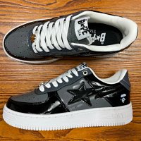Bape STA Paint Grey Black