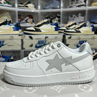 Bape STA Co branded White Grey