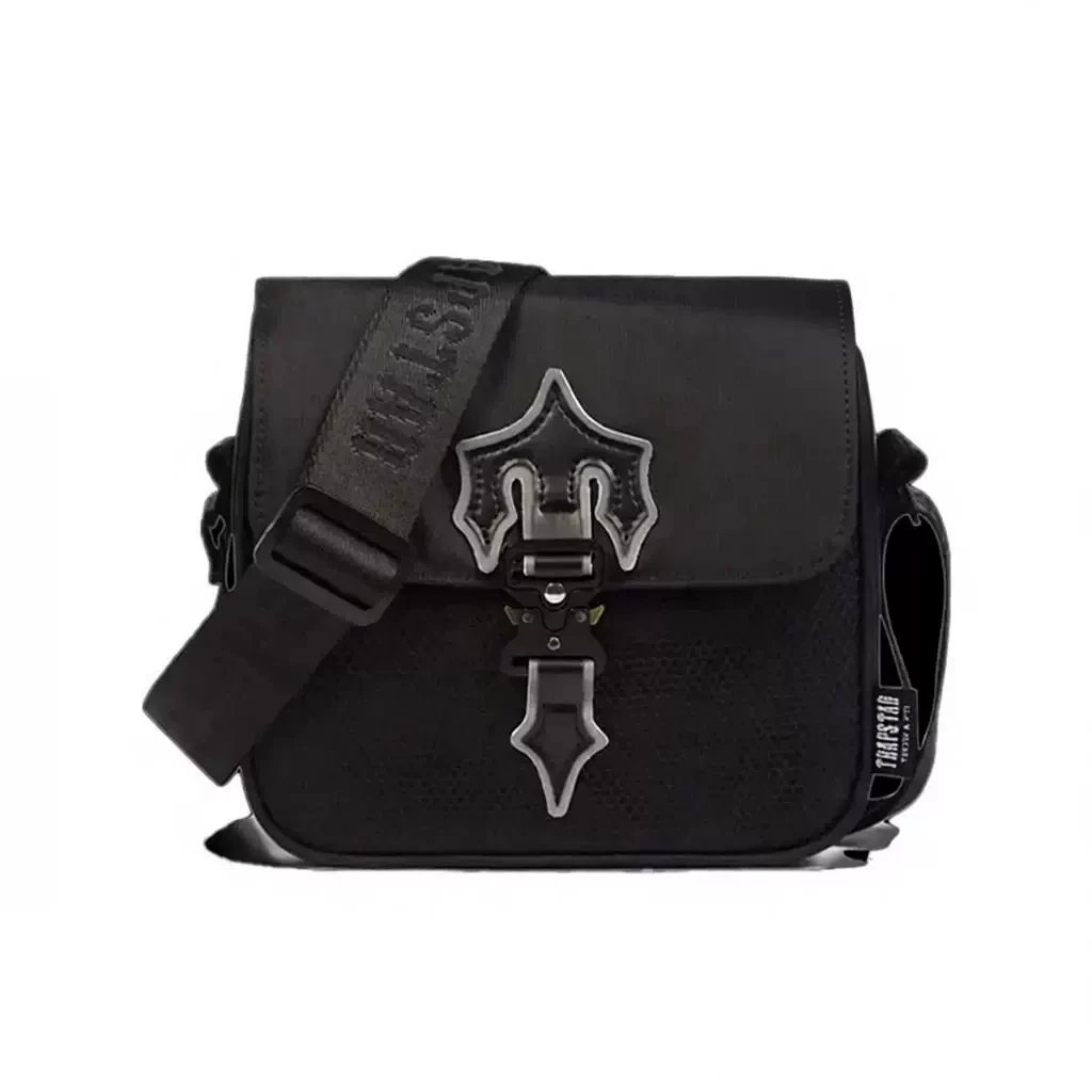 Trapstar Irongate T-Bag Messenger Bag Black