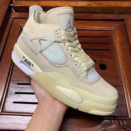 thumbnail for AJ4 Off-White x Baifan first-layer cushioned men's and women's basketball shoes are restocked with a thousand pairs! ! !