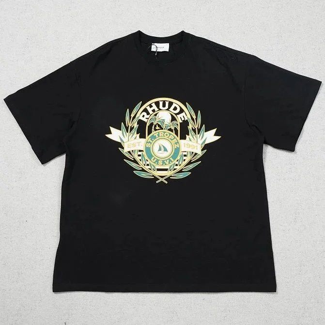 Rhude Yacht Club Graphic Print White T-Shirt - 15