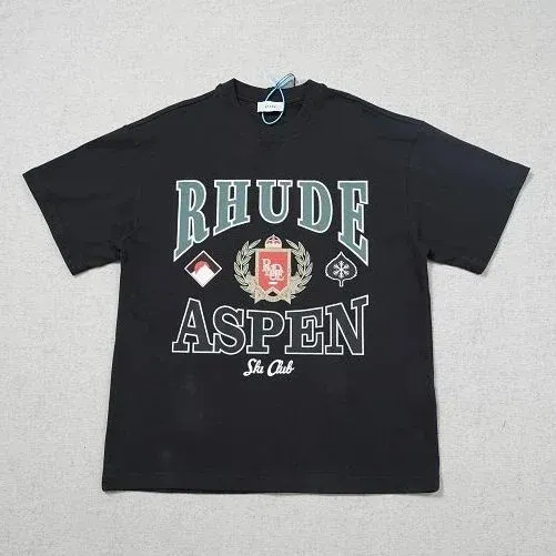 Rhude Aspen Ski Club Black T-Shirt - 1