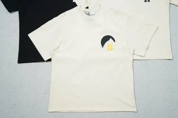 Rhude Yacht Club Graphic Print White T-Shirt - 14