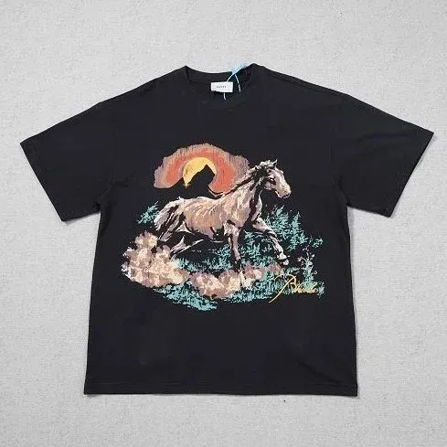 Rhude Yacht Club Graphic Print White T-Shirt - 7