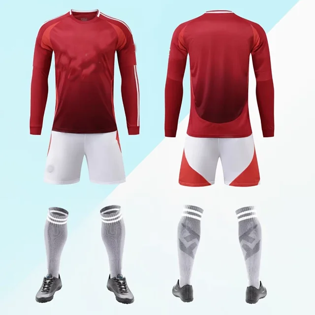 Real Madrid Football Jerseys Long-sleeve kit with shorts and socks product detail image 21