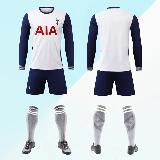 Real Madrid Football Jerseys Long-sleeve kit with shorts and socks product detail image 22