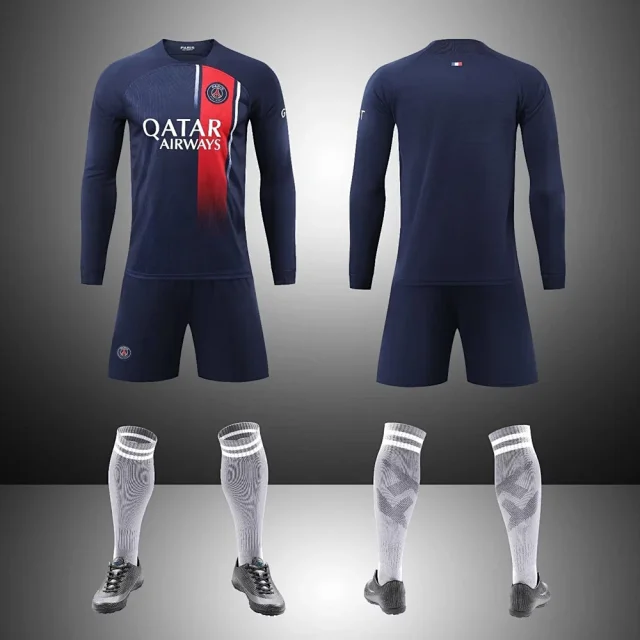 Real Madrid Football Jerseys Long-sleeve kit with shorts and socks product detail image 23